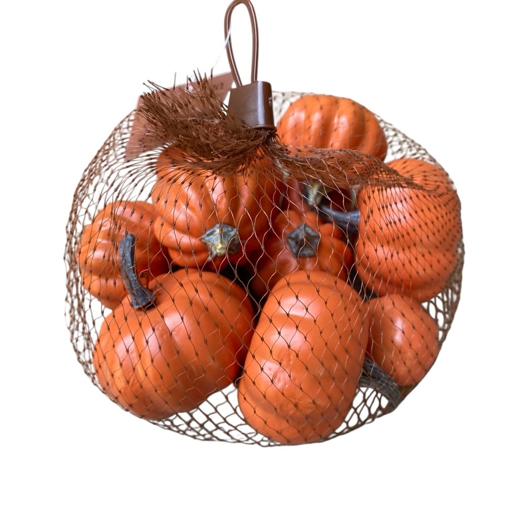 Target Bullseye Orange Pumpkin Decor Fillers